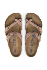 Birkenstock Mayari Nubuck Leather Soft Footbed Sandal