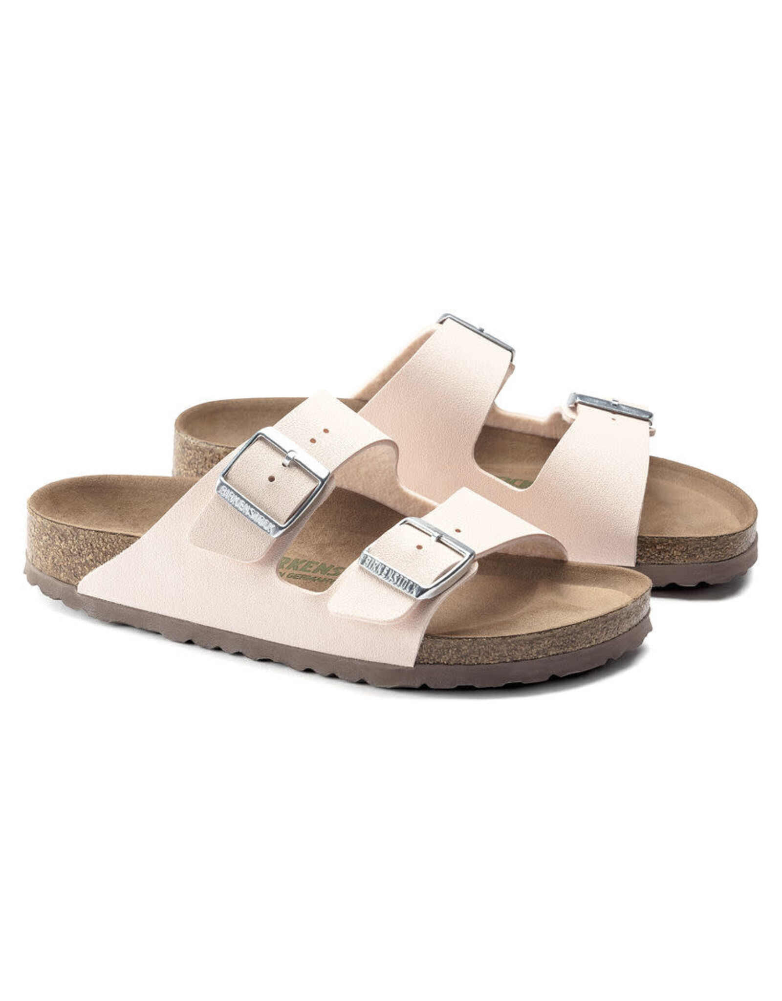 Birkenstock Arizona Light Rose Birkibuc Vegan Sandal