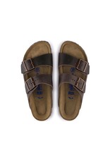 Birkenstock Arizona Oiled Leather Soft Footbed Sandal