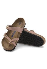 Birkenstock Arizona Nubuck Leather Soft Footbed Sandal