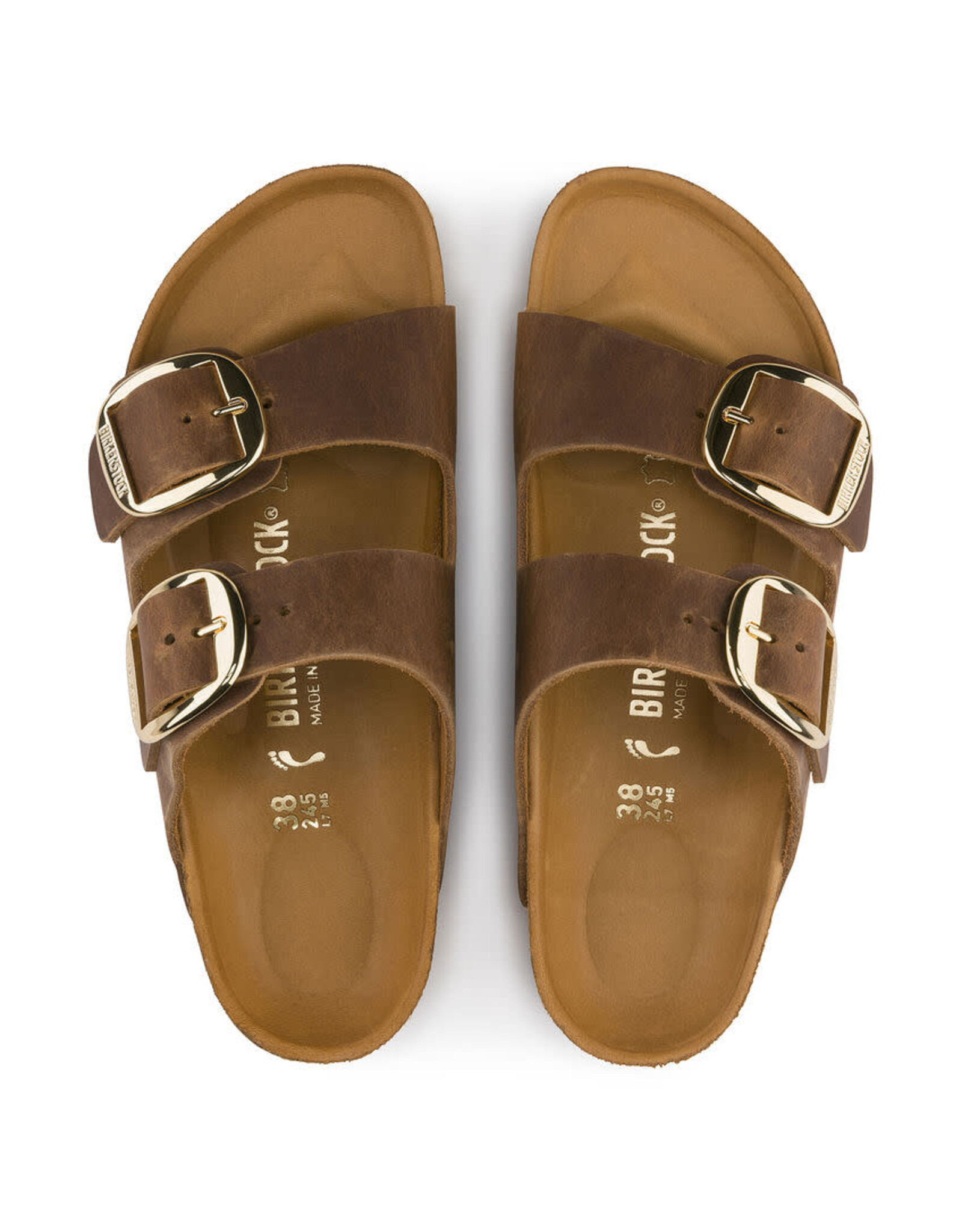 Birkenstock Arizona Big Buckle Oiled Leather Sandal