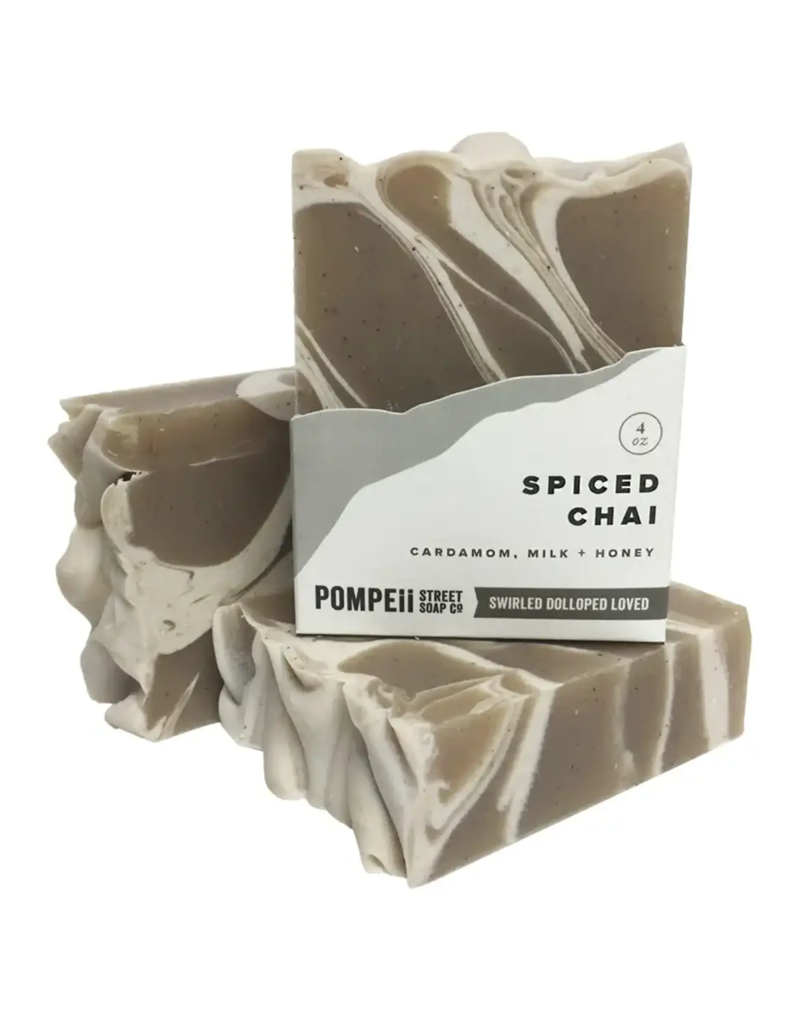 Pompeii Spiced Chai Soap 4 oz.