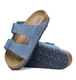 Birkenstock Arizona Suede Soft Footbed Sandal