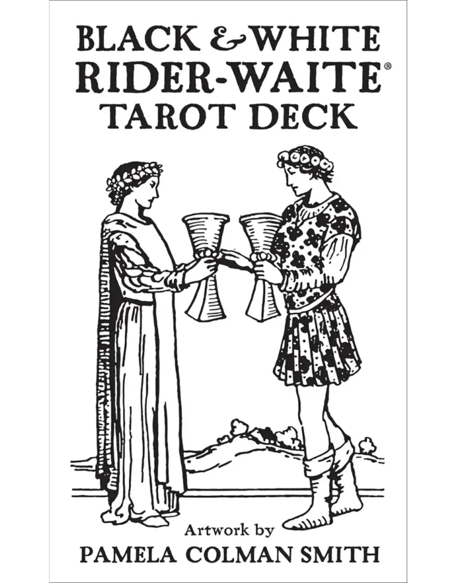 US Games Black & White Rider-Waite Tarot Deck