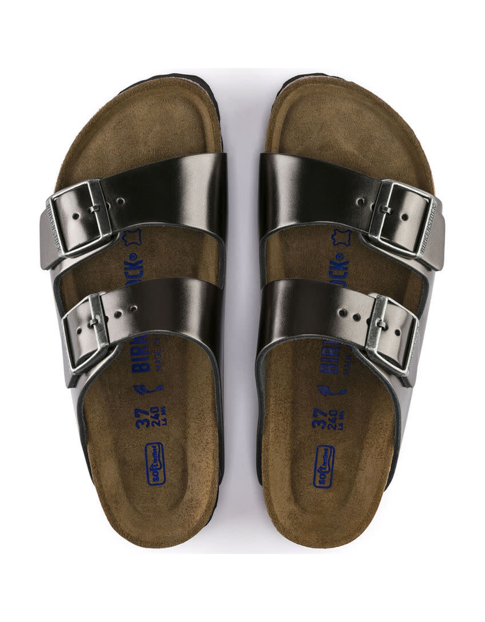 Birkenstock Arizona Leather Sandal Soft Footbed