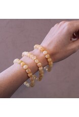 8mm Citrine Stretch Bracelet