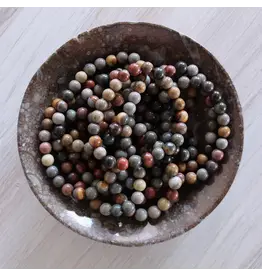 8mm Polychrome Jasper Stretch Bracelet