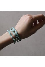 Larimar Nugget Stretch Bracelet