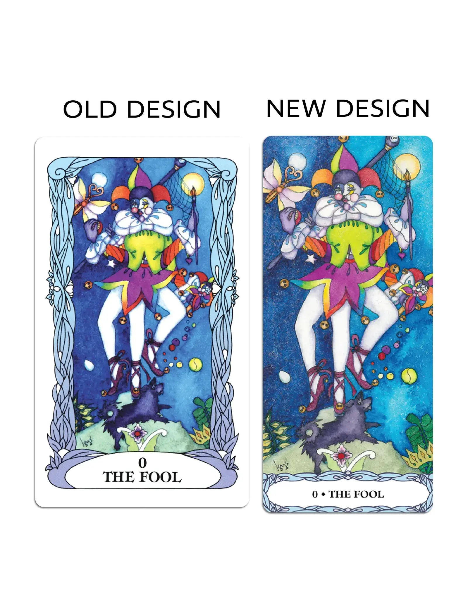 US Games Tarot of a Moon Garden Borderless Deck & Book Set