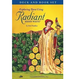 US Games Exploring Tarot Using Radiant Rider-Waite Tarot Deck & Book Set