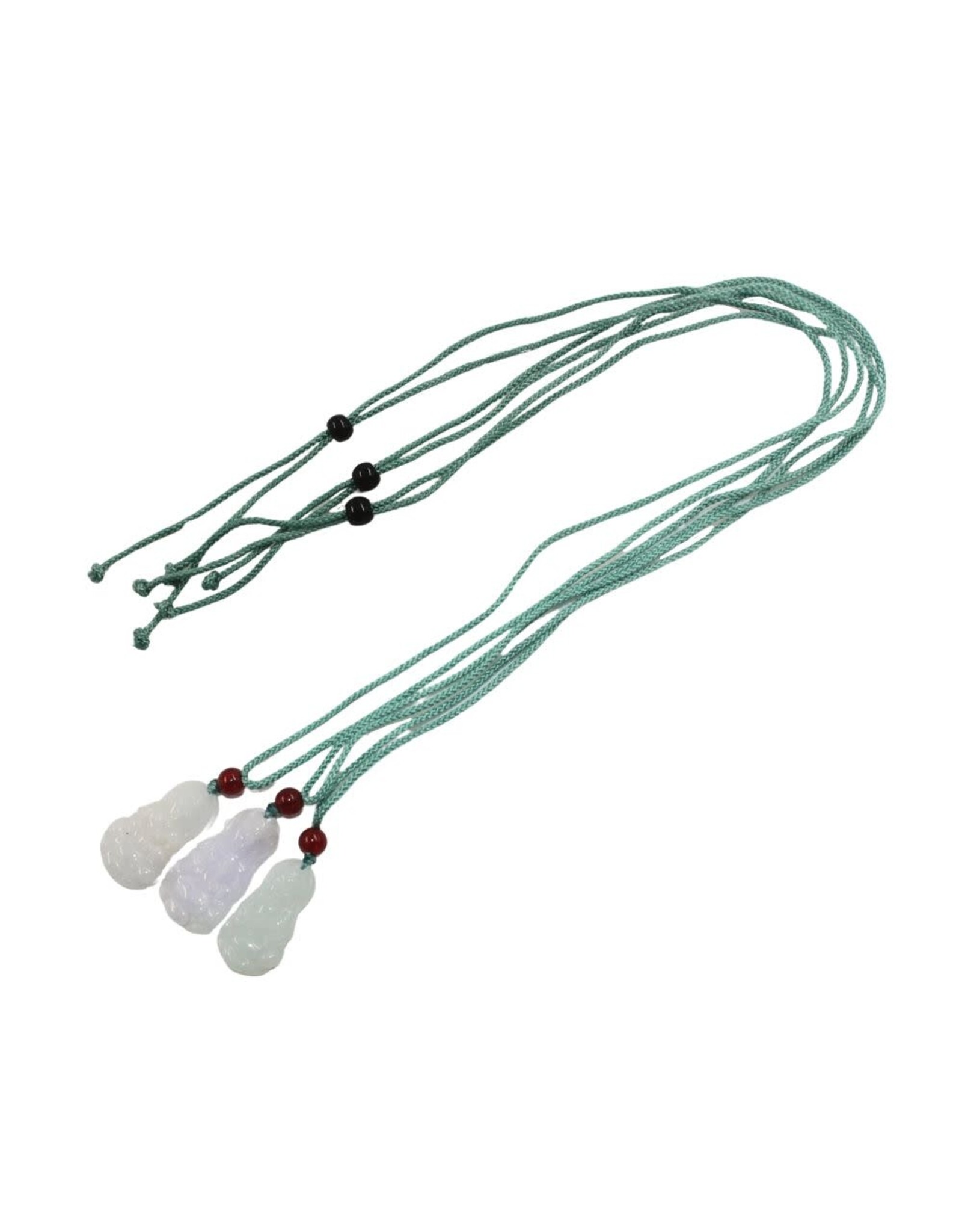 Earth's Elements Jade Kwan Yin Necklace