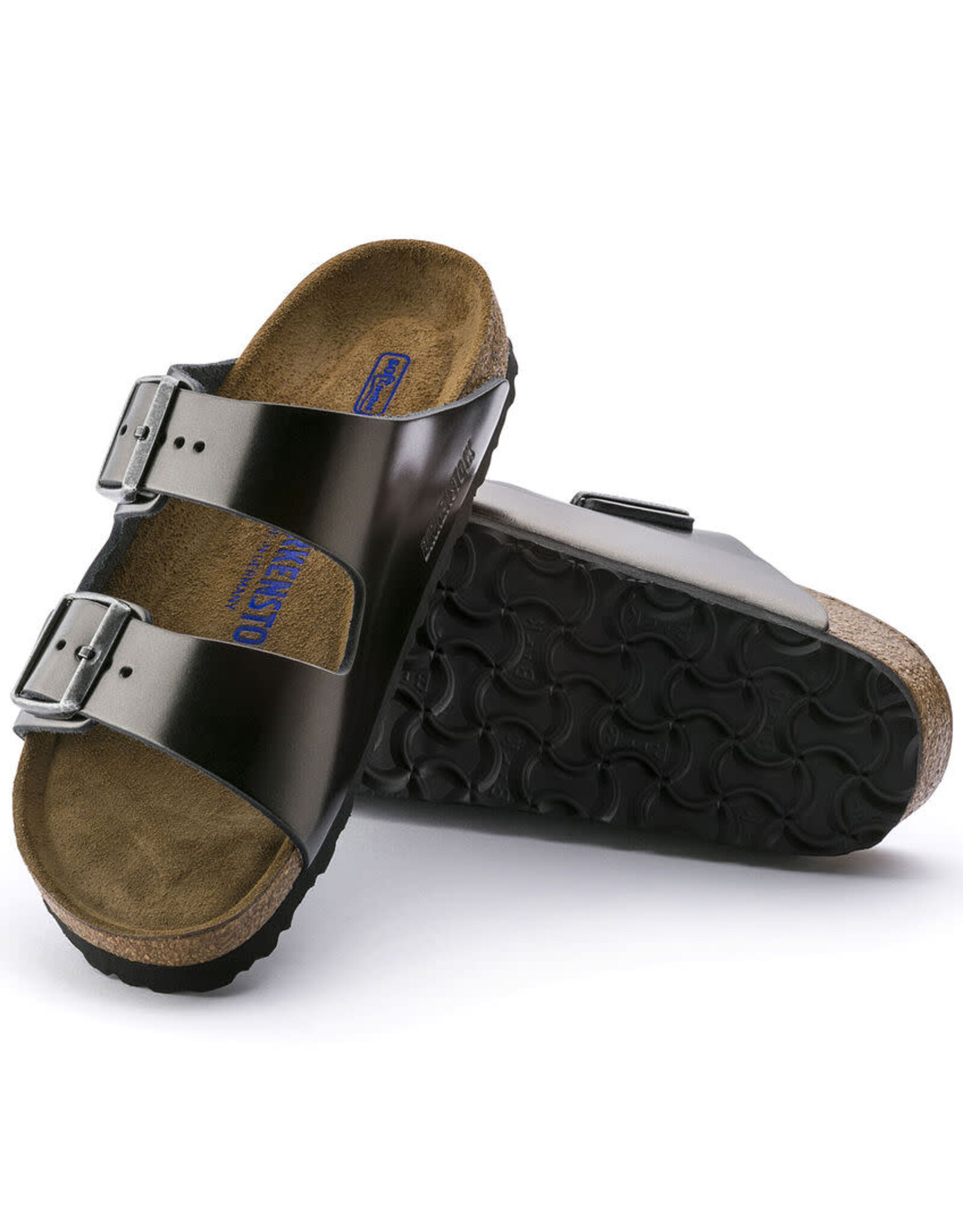 Birkenstock Arizona Leather Sandal Soft Footbed