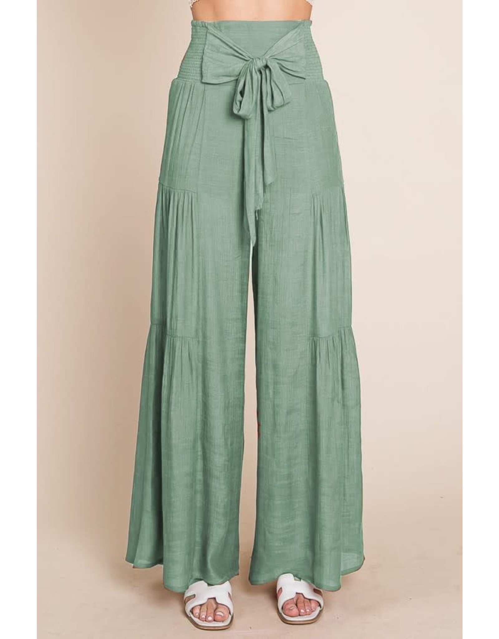 Jade by Jane Tie Front Smock Pants