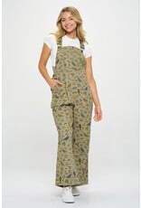 SM Wardrobe Bird Floral Overalls