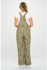 SM Wardrobe Bird Floral Overalls