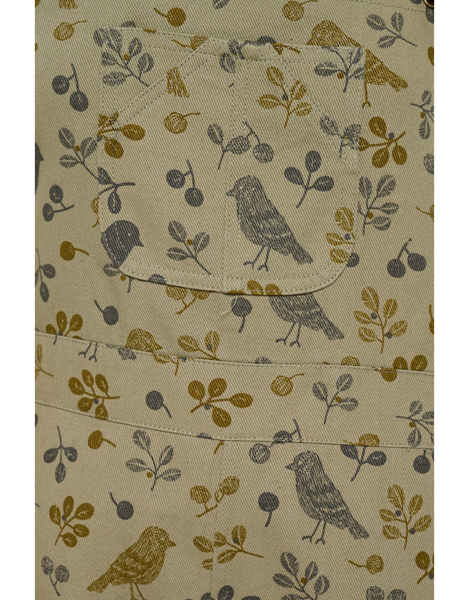 SM Wardrobe Bird Floral Overalls