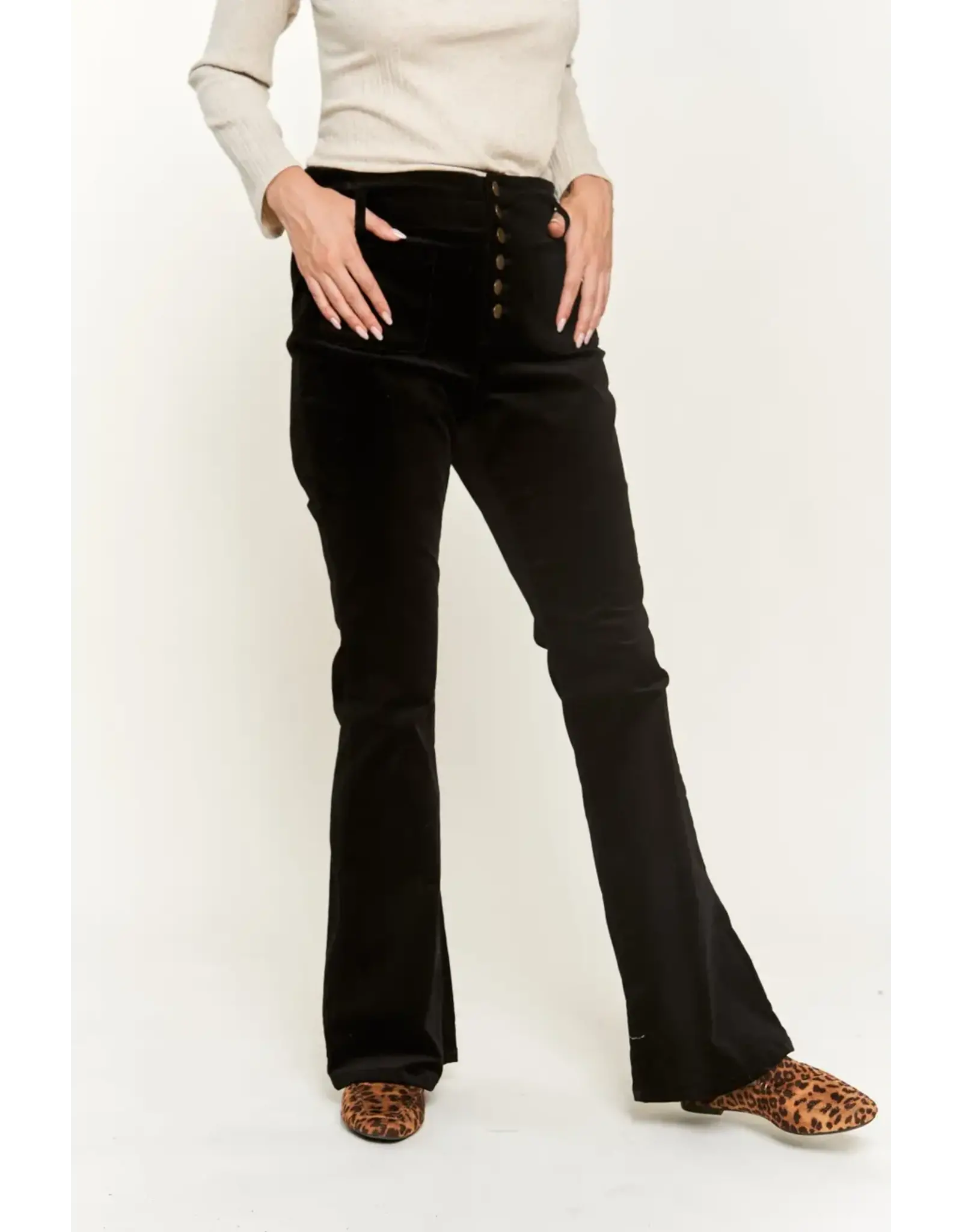 Jade by Jane Corduroy Flare Pants