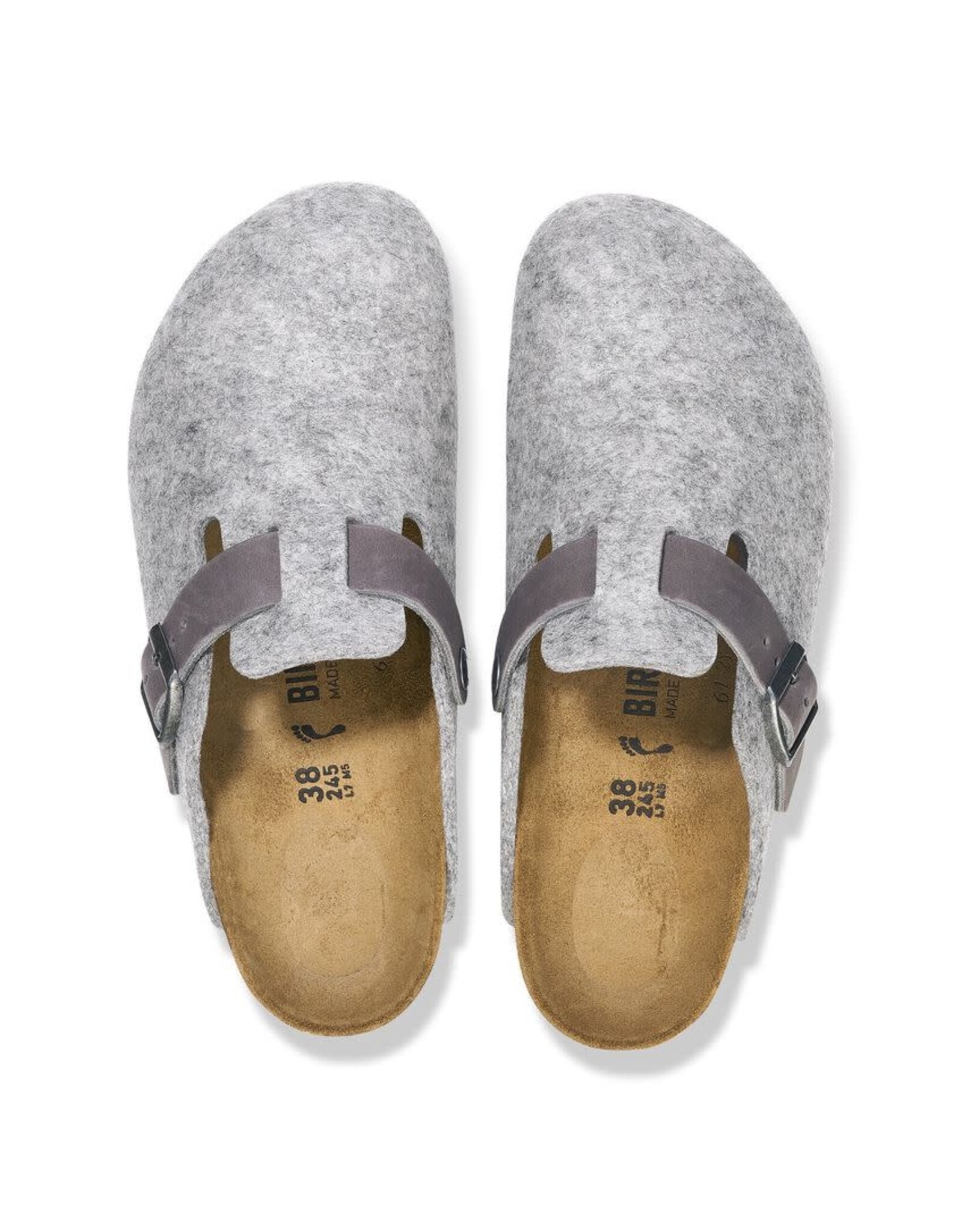 Birkenstock Boston Felt/Leather Clog