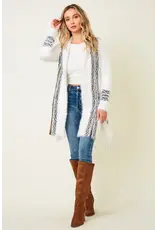 BNS Tribal Print Cardigan