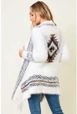 BNS Tribal Print Cardigan