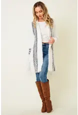 BNS Tribal Print Cardigan