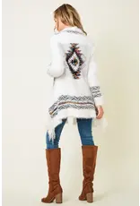 BNS Tribal Print Cardigan