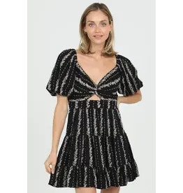 Angie Front Twist Mini Dress
