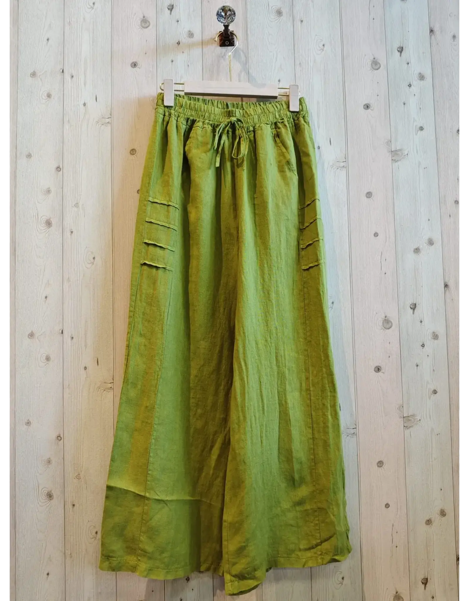 Linen & More Linen Pants with Pockets