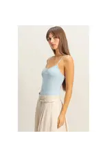 HYFIVE Picot Knit Snug Cami Top HYFIVE Picot Knit Snug Cami Top