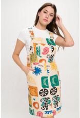 SM Wardrobe Colorful Groovy Print Skirtalls