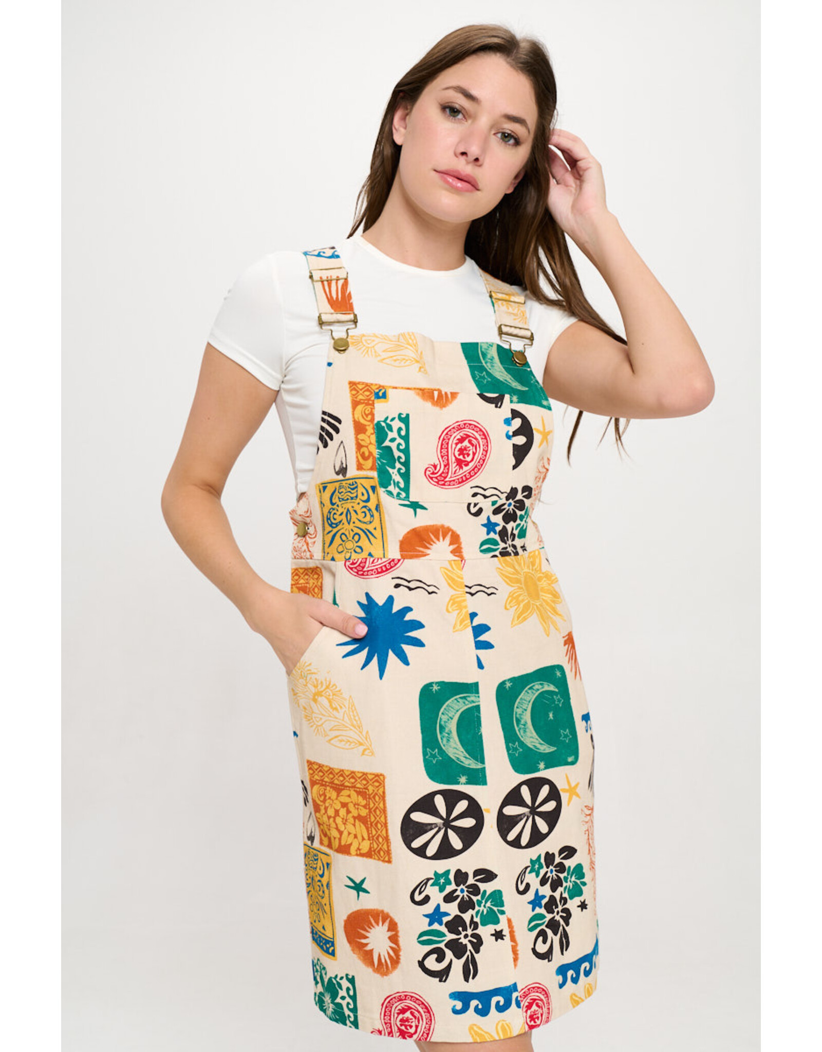 SM Wardrobe Colorful Groovy Print Skirtalls