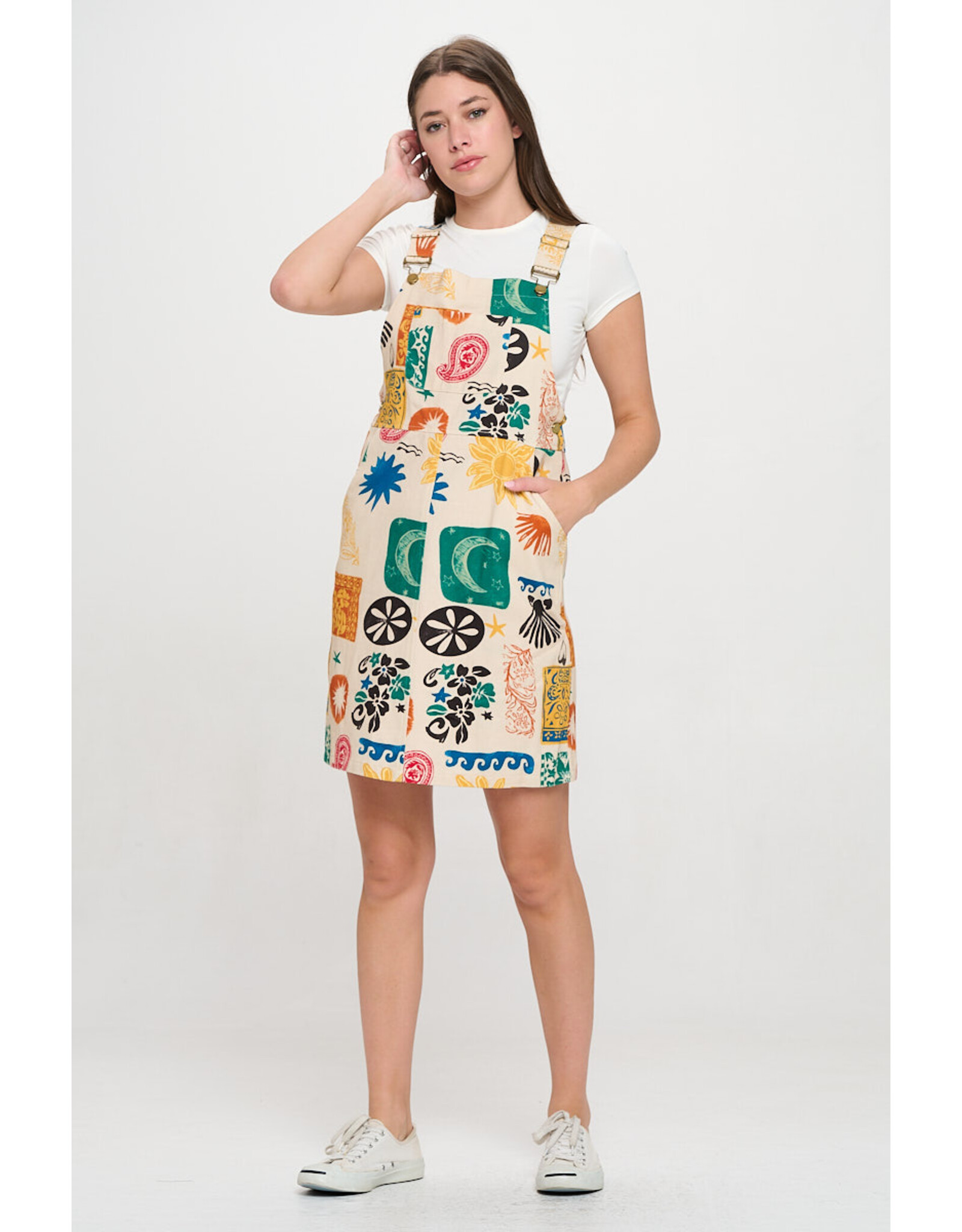 SM Wardrobe Colorful Groovy Print Skirtalls