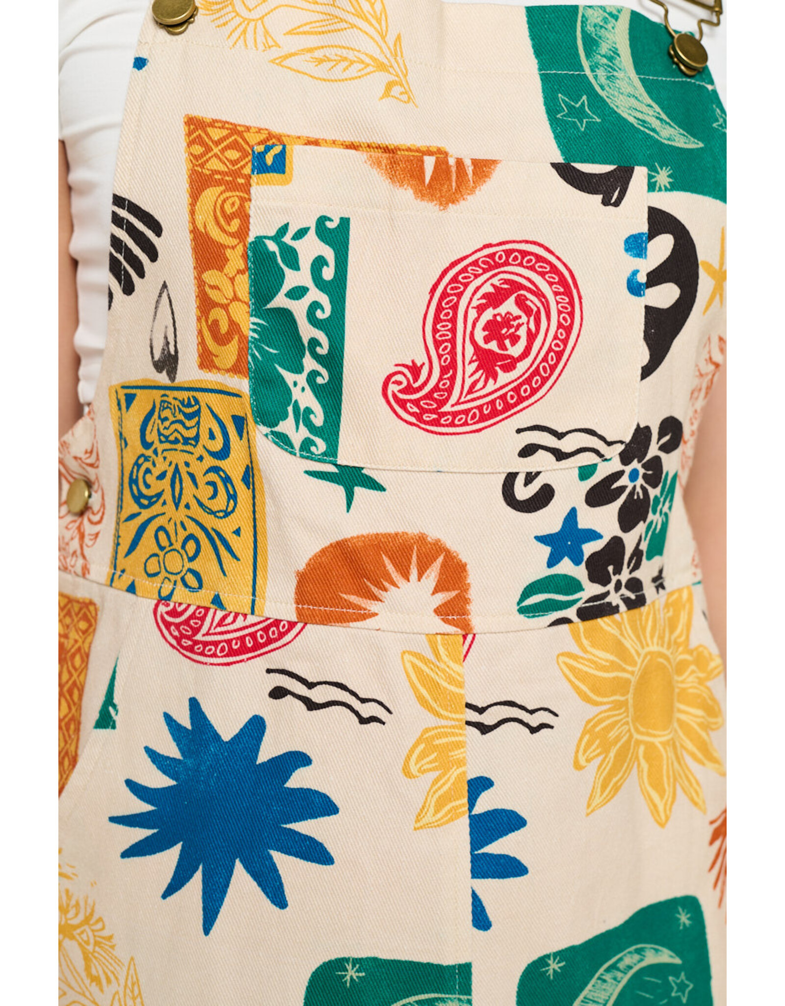 SM Wardrobe Colorful Groovy Print Skirtalls