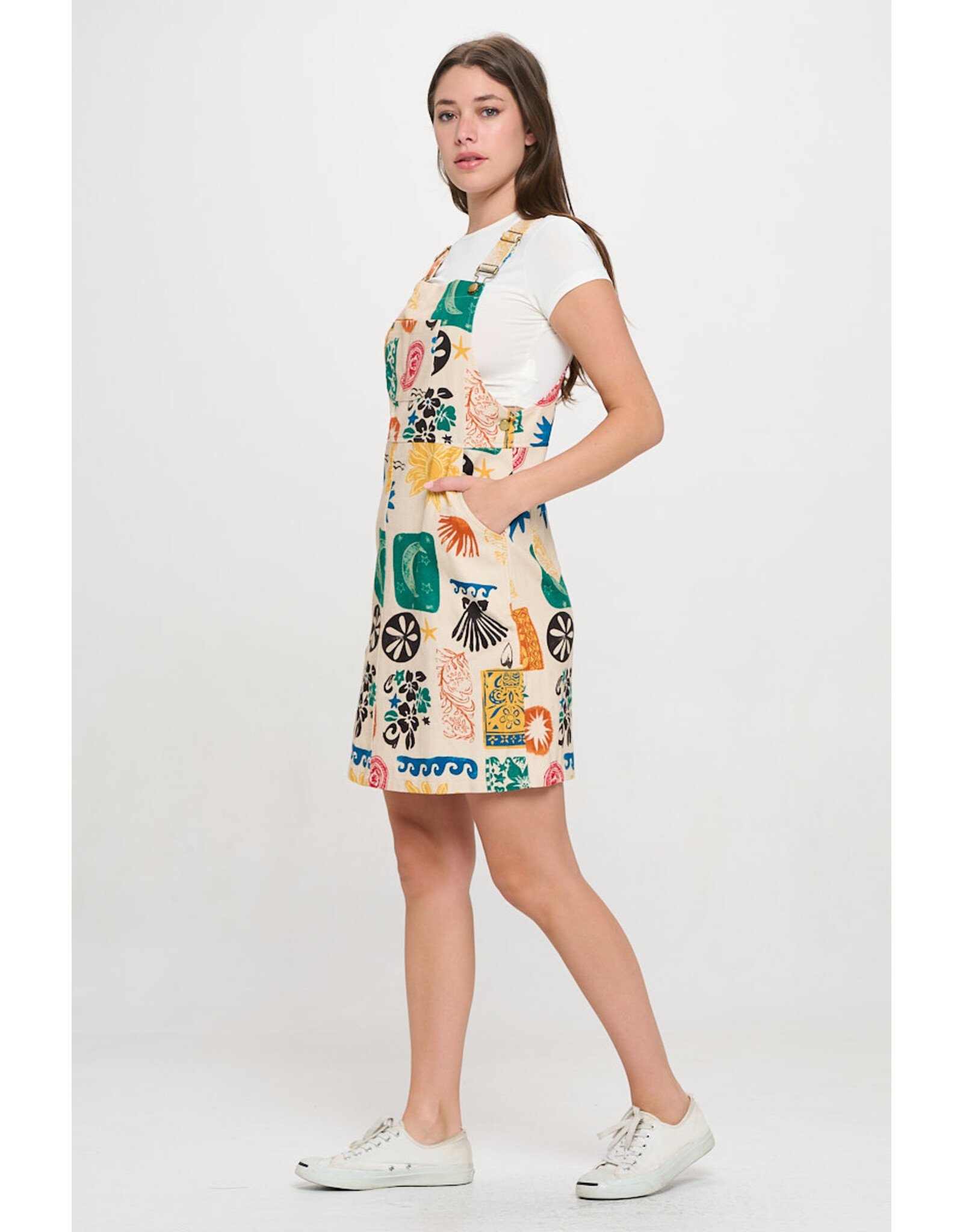 SM Wardrobe Colorful Groovy Print Skirtalls