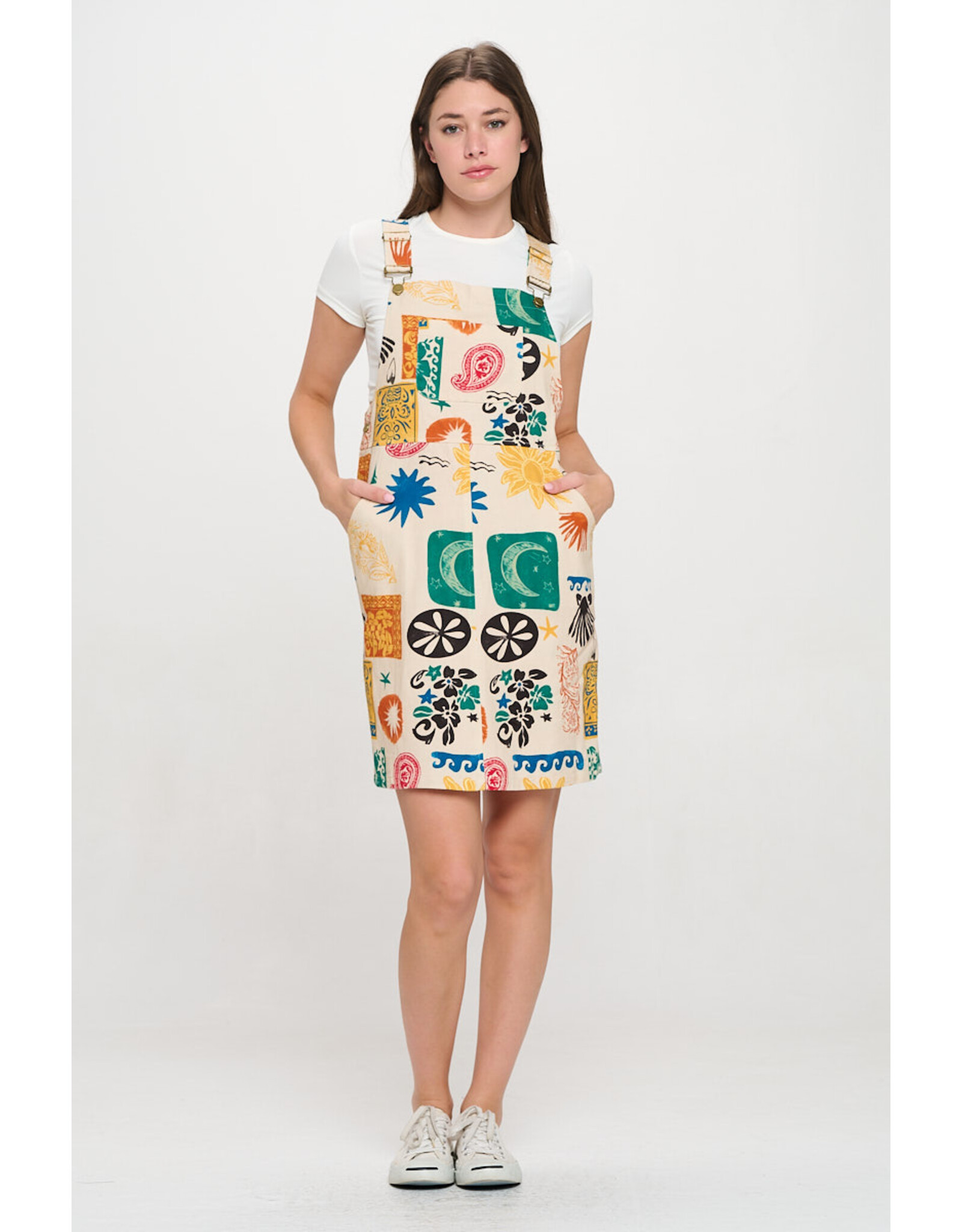 SM Wardrobe Colorful Groovy Print Skirtalls