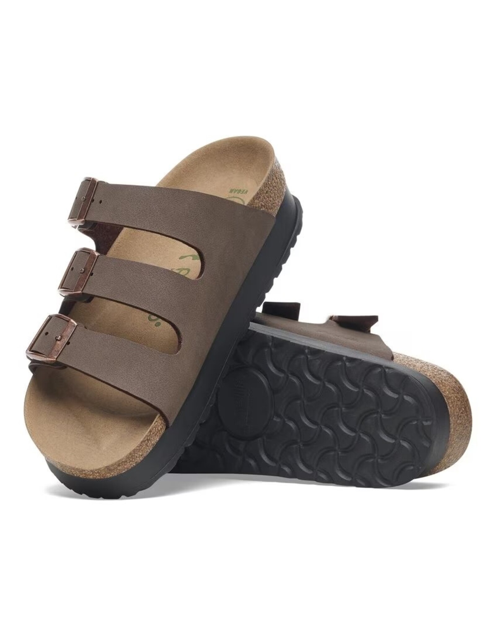 Birkenstock Florida Flex Vegan Birkibuc Platform Sandal