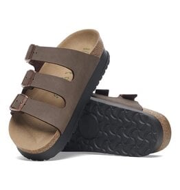 Birkenstock Florida Flex Vegan Birkibuc Platform Sandal
