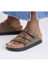 Birkenstock Florida Flex Vegan Birkibuc Platform Sandal