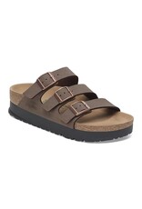 Birkenstock Florida Flex Vegan Birkibuc Platform Sandal