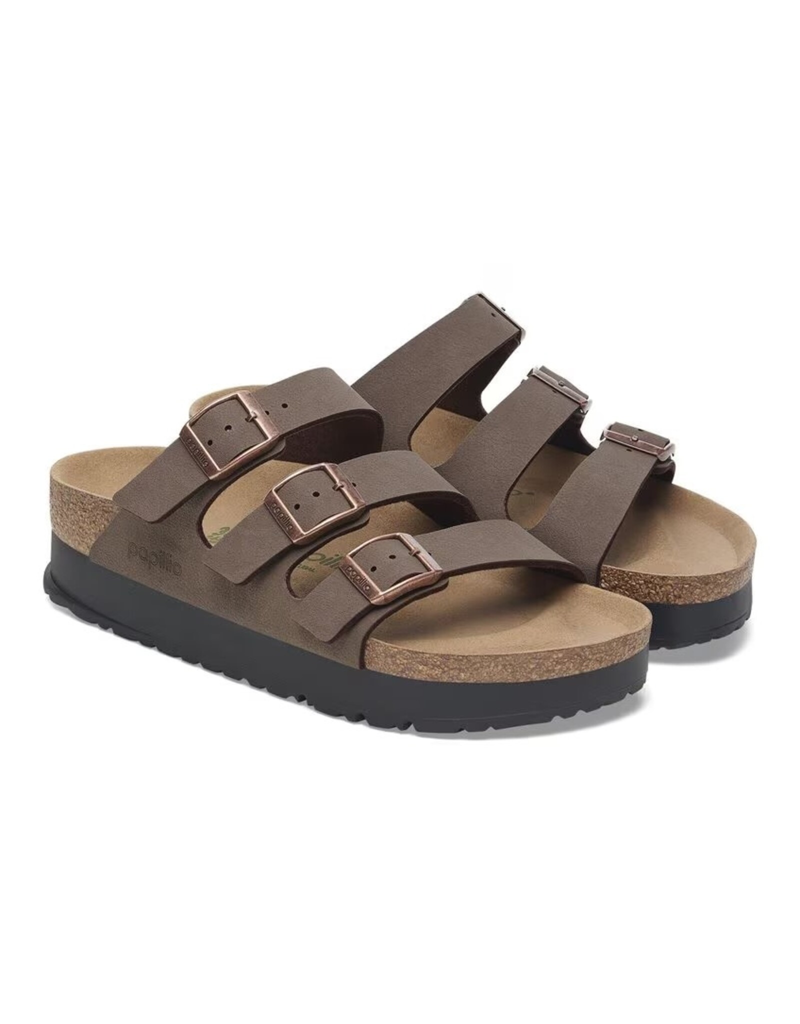 Birkenstock Florida Flex Vegan Birkibuc Platform Sandal