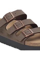 Birkenstock Florida Flex Vegan Birkibuc Platform Sandal