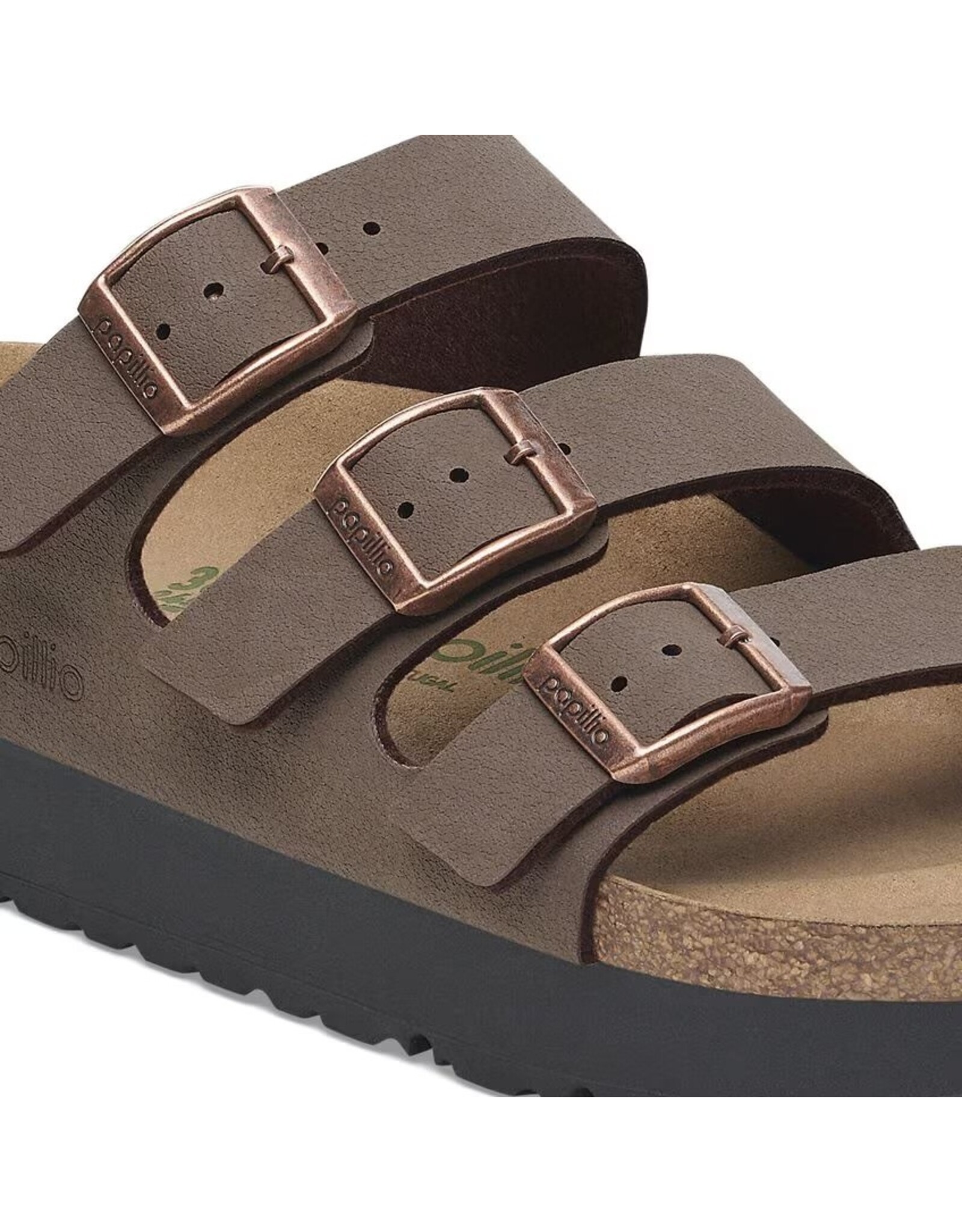 Birkenstock Florida Flex Vegan Birkibuc Platform Sandal