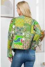 LA Soul Quilted Cotton Patch Jacket