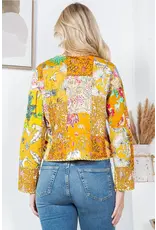 LA Soul Quilted Cotton Patch Jacket