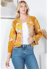 LA Soul Quilted Cotton Patch Jacket