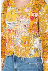 LA Soul Quilted Cotton Patch Jacket