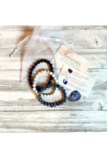 Earth's Elements 8mm Stone Intention Bracelet-Serenity Earth's Elements 8mm Stone Intention Bracelet-Serenity