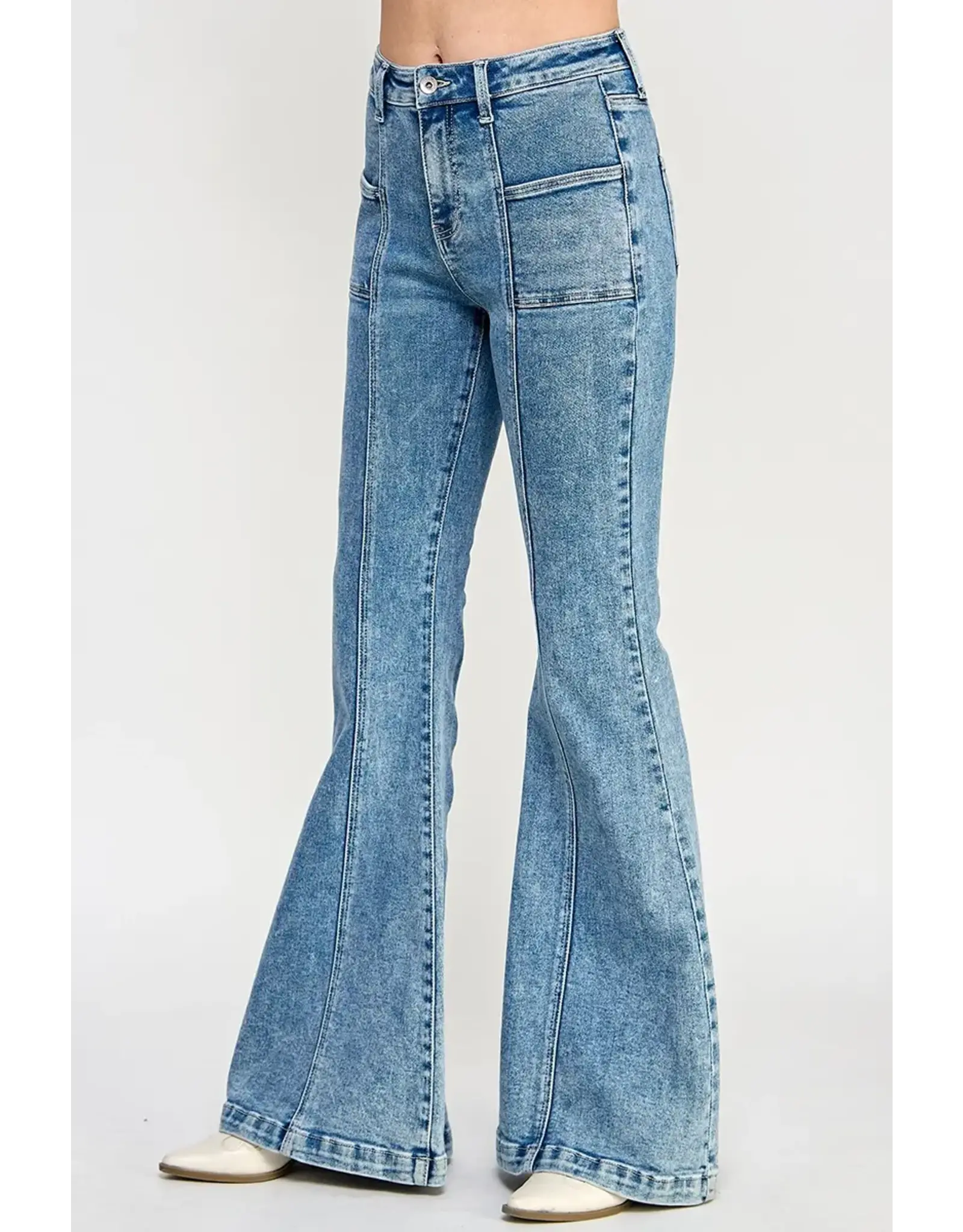 Saige Denim High Rise Boot Cut