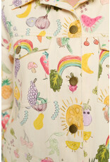 SM Wardrobe Fruit & Veggie Print Jacket