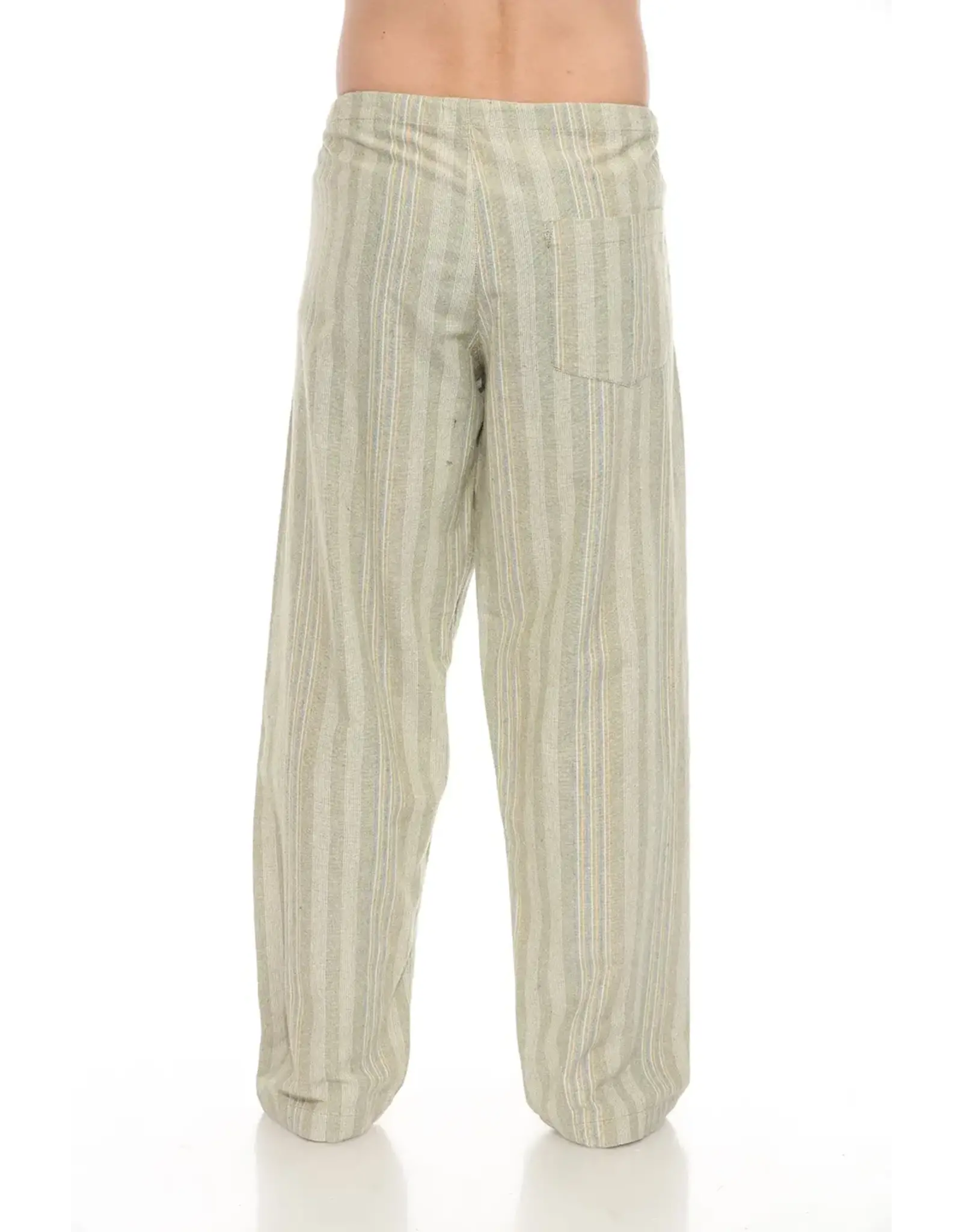 Lakhay's Unisex Drawstring Stripe Pants